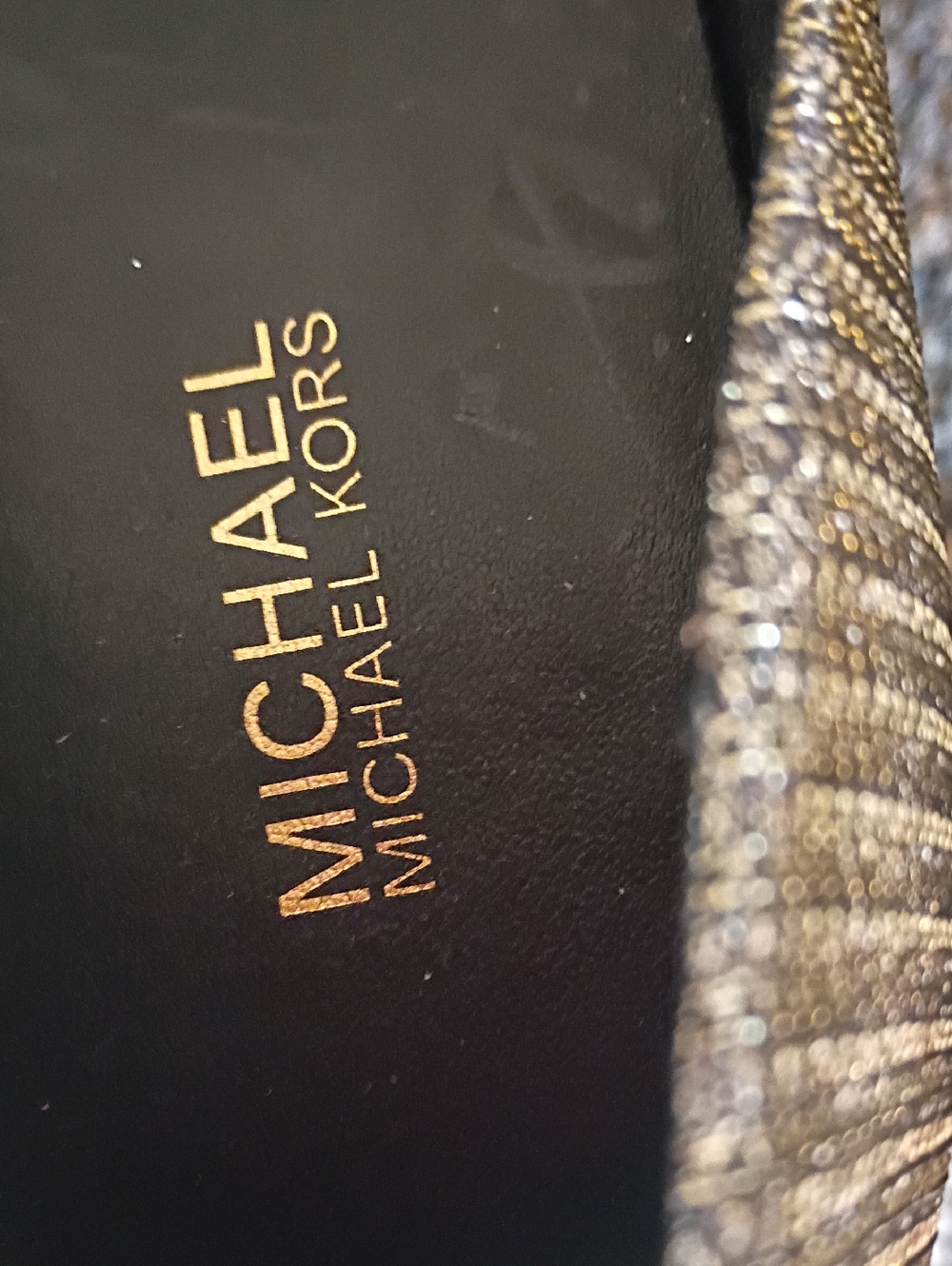 Michael Kors Sparkling Silver Pointed-Toe Women's FLEX Pumps Size 7 - Picture 4 of 7